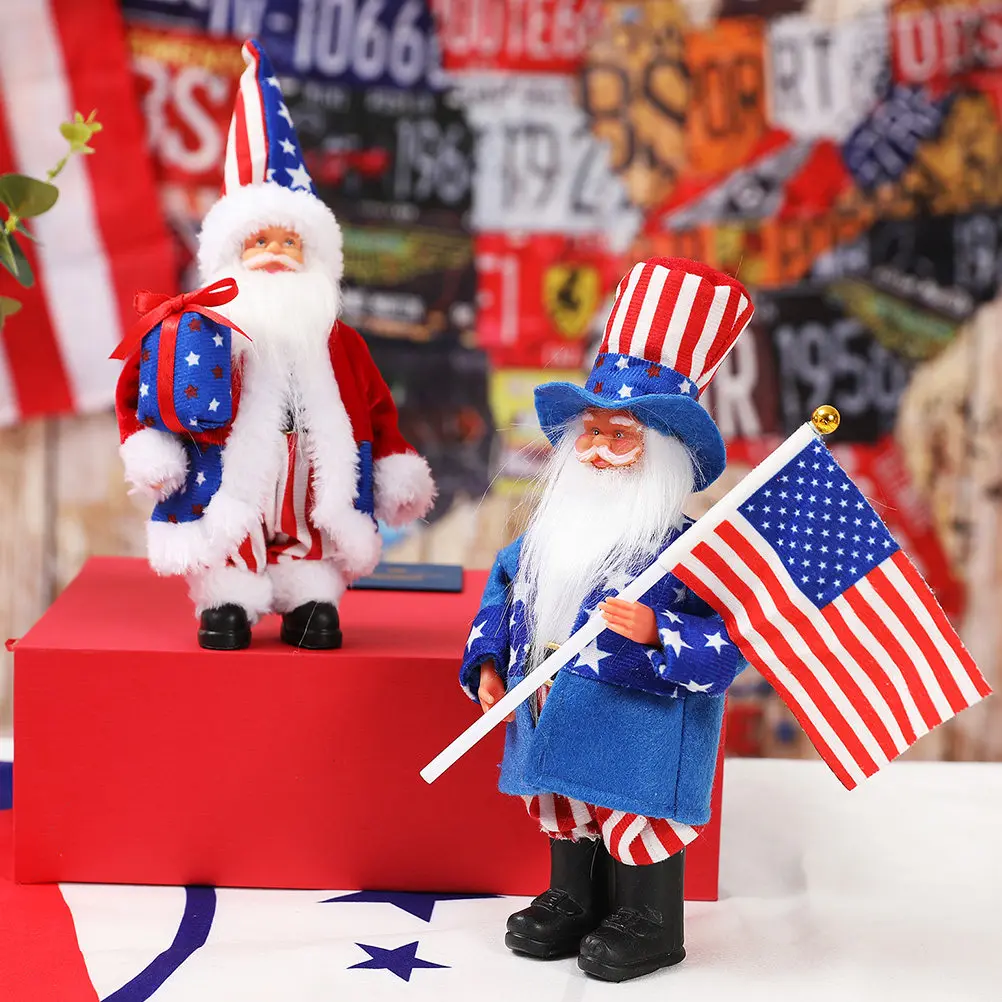 

Уникальный праздничный аксессуар: креативное украшение в виде мультяшного дедушки Сэма для Дня независимости