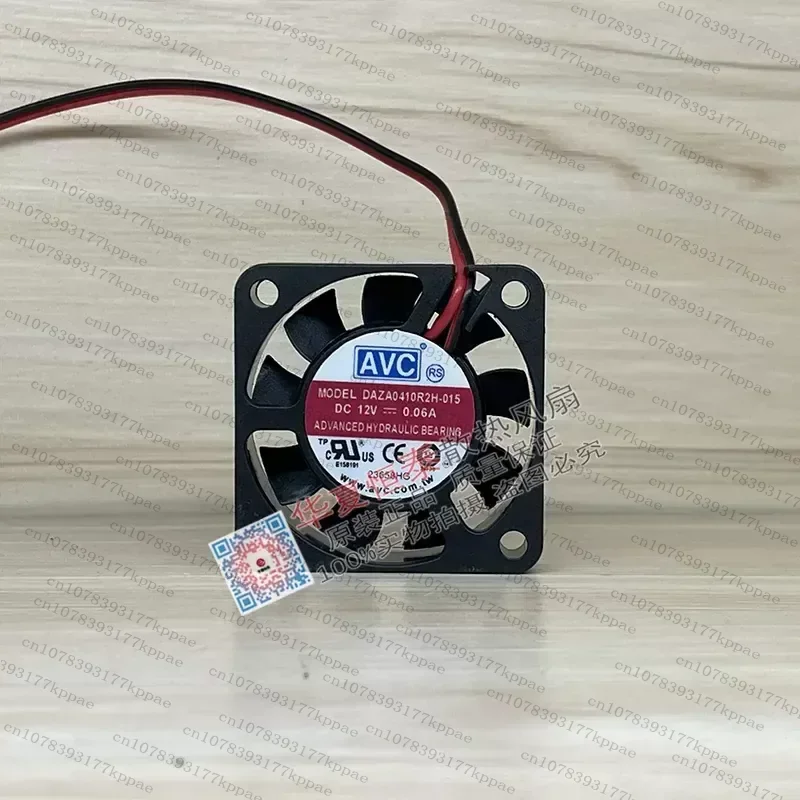 1PCS for AVC DAZA0410R2H-015 12V 0.06A Silent Cooling Fan for Surveillance Video Recorder Hard Disk Chassis