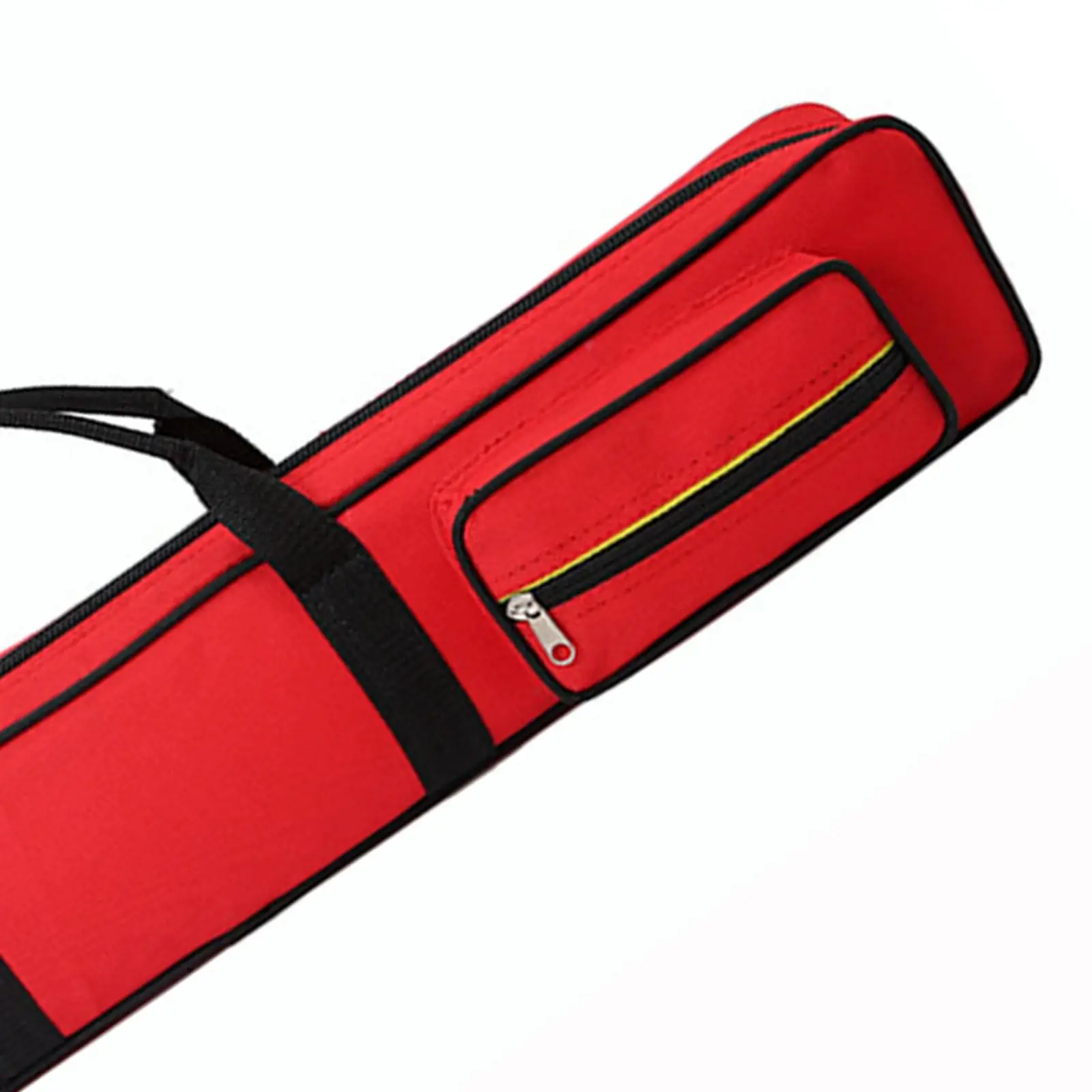 Pool Cue Case Anti Scratch Holds 8 Pool Cues Zipper Billiard Rod Storage Bag