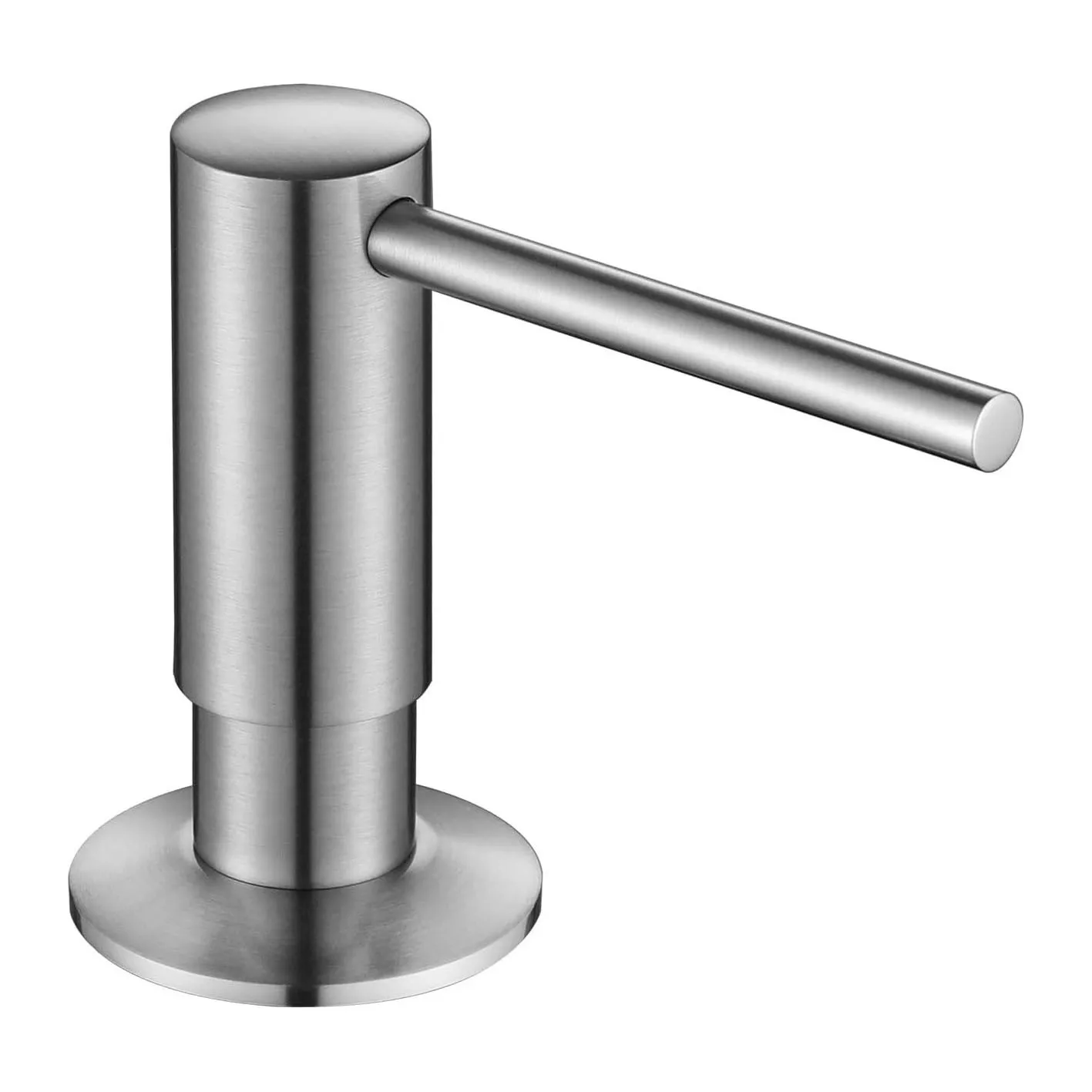 All-copper Press-type Sink Soap Dispenser with 500ML Large Capacity and Kitchen Cleaner Dispenser Liquid Dispenser Home Supplies