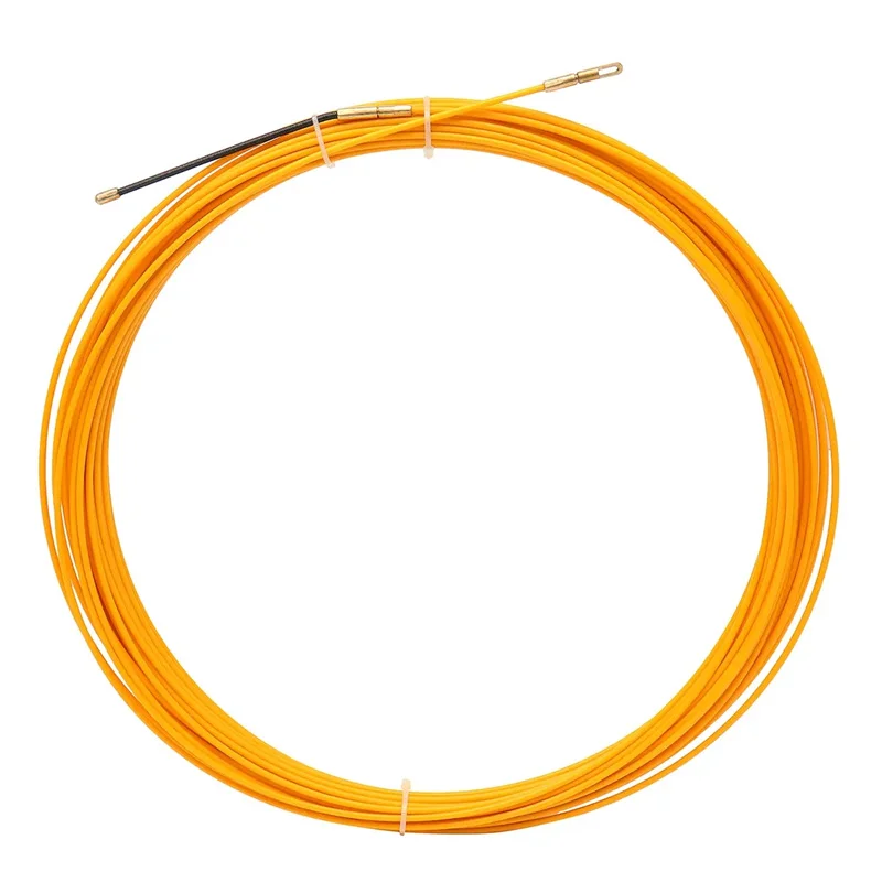 3mm/4mm/6mm Fiberglass Wire Cable Puller Fish Tape Reel Conduit Ducting Rodder Pulling Puller Guide Device 5/10/15/20M