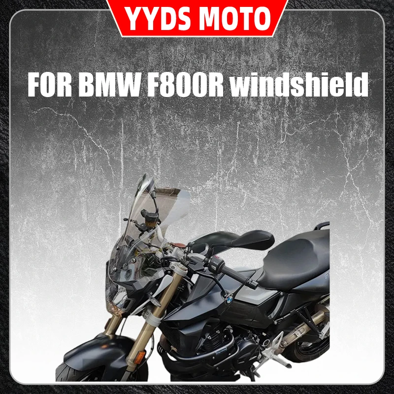 

FOR BMW F800R windshield modification with raised windshield, front windshield inlet glass material