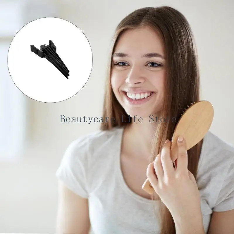 652C Korean Bangs Volumizing Tool Retro Styled Hair Clip Secure Hold For Fine Hair ABS Lightweighted Everyday Use