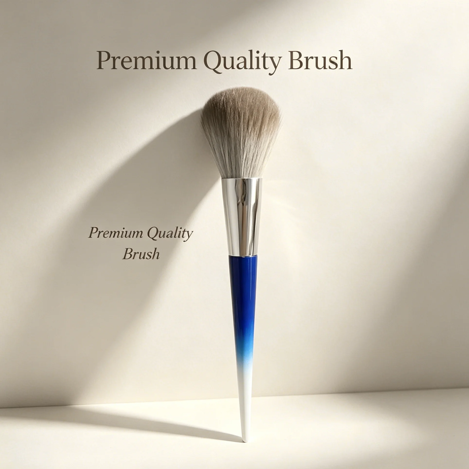 A single, flat-headed precision makeup brush, suitable for beginners for applying makeup and making subtle adjustments.