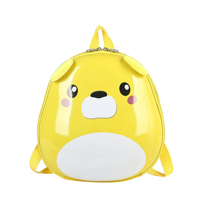 Kindergarten Fashion Schoolbag New Cute Cartoon 3-6 Years Old Girls and Boys Kids Eggshell Schoolbag Lightweight Load Reduction