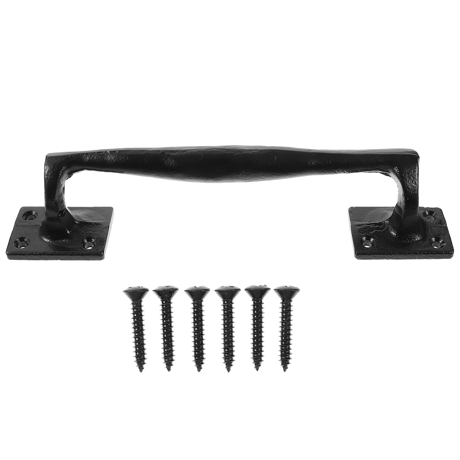 

Cast Iron H Garage Wooden Metal H les Square Bottom Sliding Vintage Gate Pull H Gate Pull Hardware