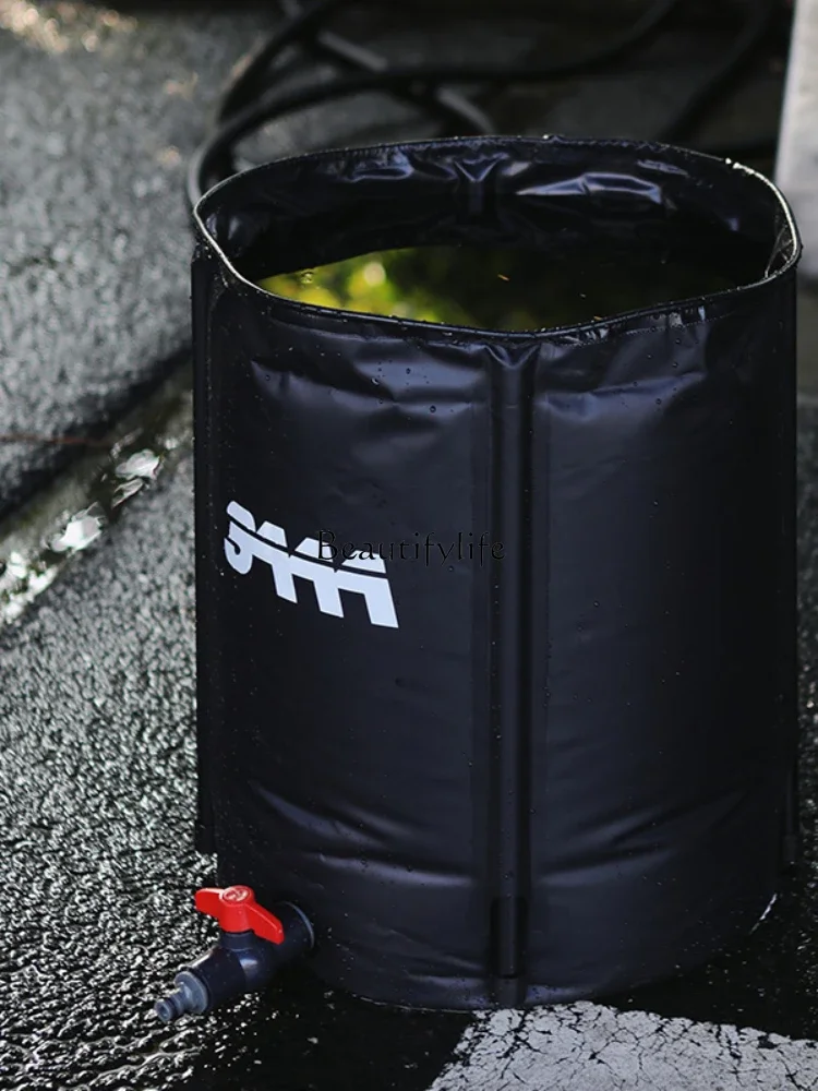 Large Capacity with Lid Water Storage Tank Household Portable Foldable Water Storage Tank Outdoor