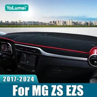 Para MG ZS EZS EV 2017 2018 2019 2020 2021 2022 2023 2024, cubierta para salpicadero de coche, alfombrilla para salpicadero, parasol, accesorios antideslizantes
