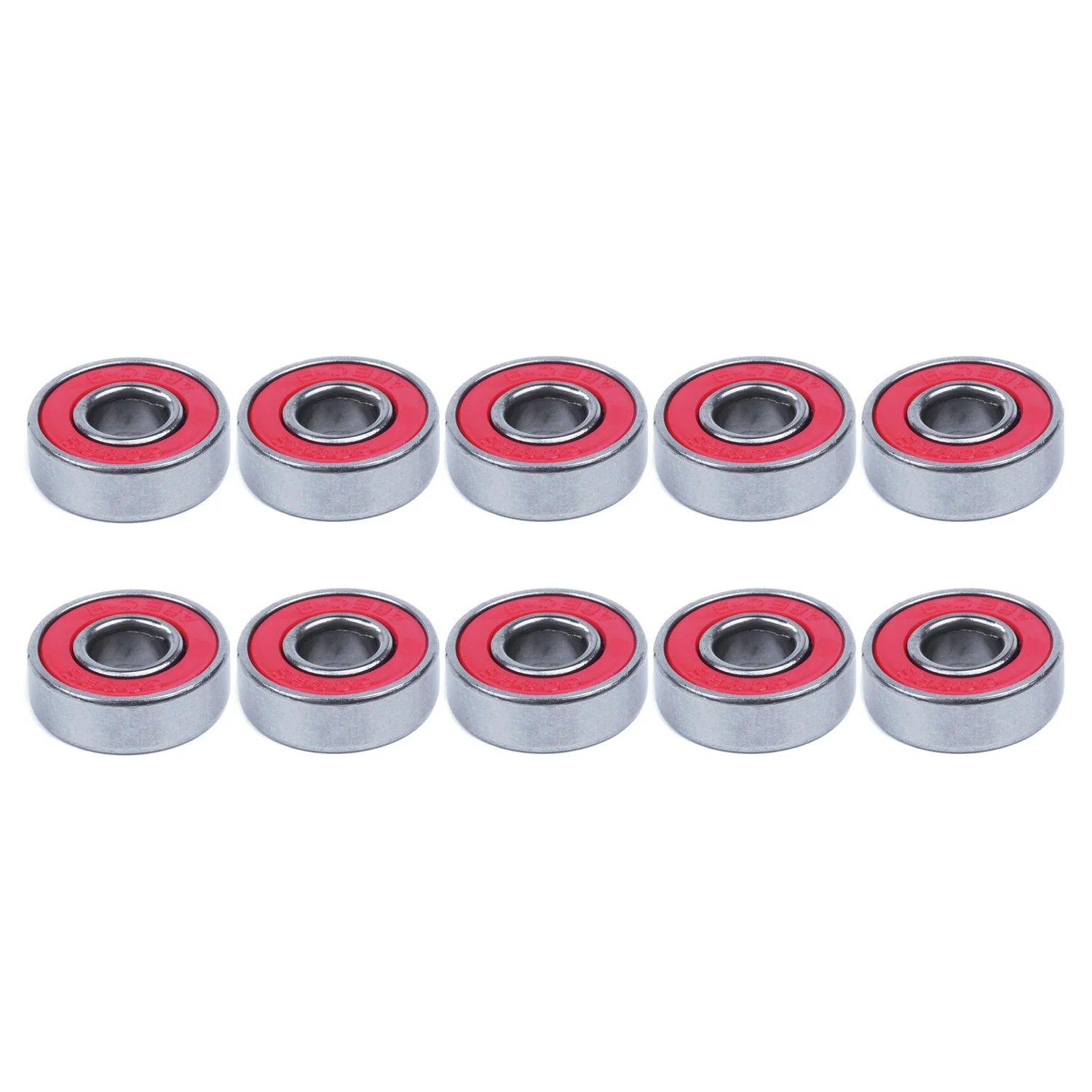 10Pcs ABEC-9 608-RS Skateboard Longboard Bearings Inline Skate Bearings Roller Skate Bearings