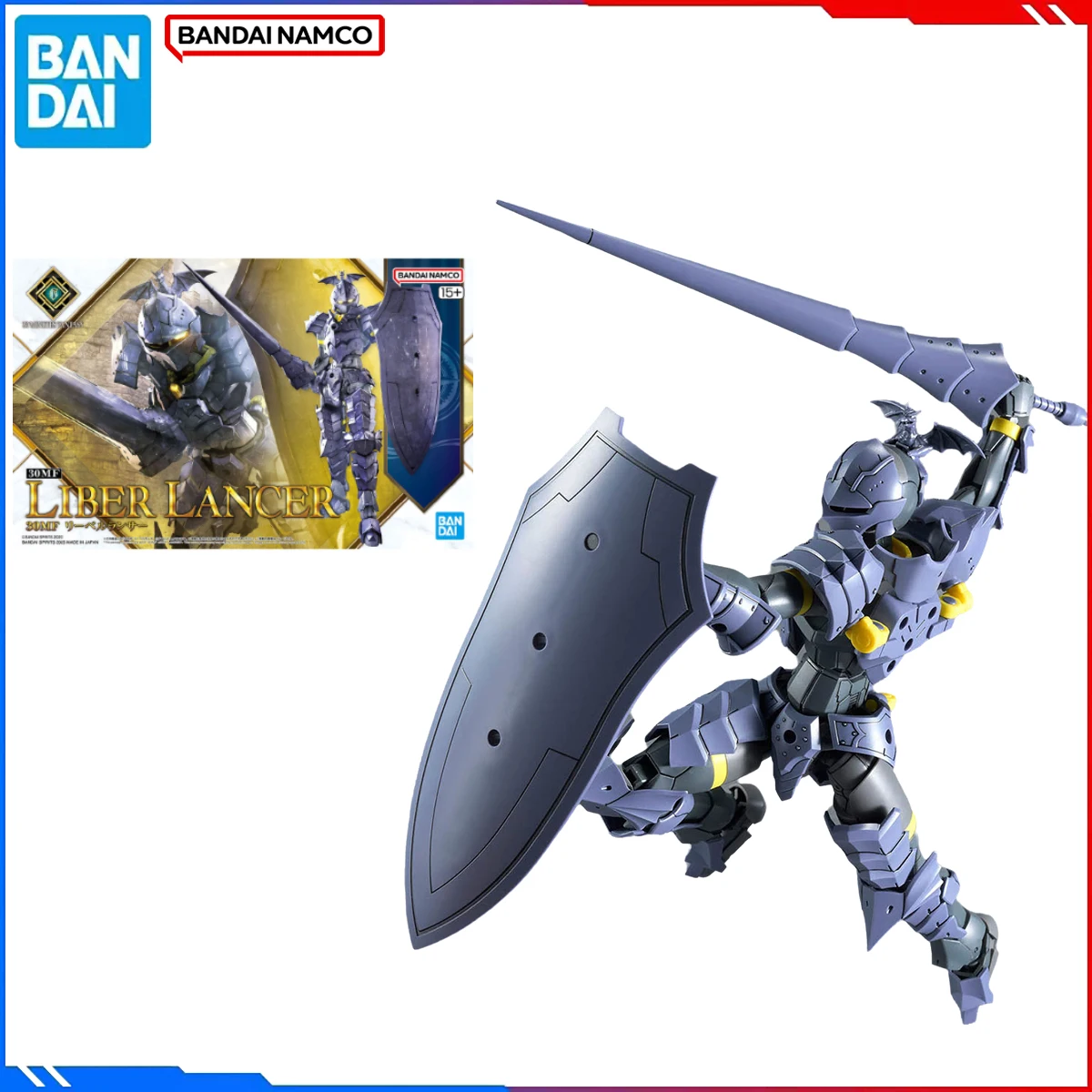 

Подлинная Bandai, оригинальная аниме-фигурка Liberl Kingdom, наборы моделей 3030 MINUTES FANTASY Liber Lancer, экшн-модель, игрушки, подарок для детей
