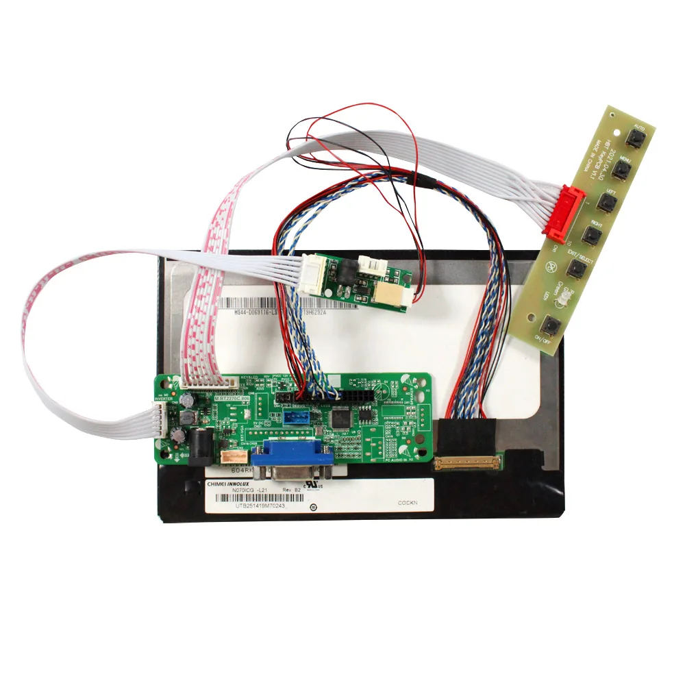VGA LVDs Controller Board RT2270C for 7" 1280x800 N070ICG-L21 LCD Screen 40pin