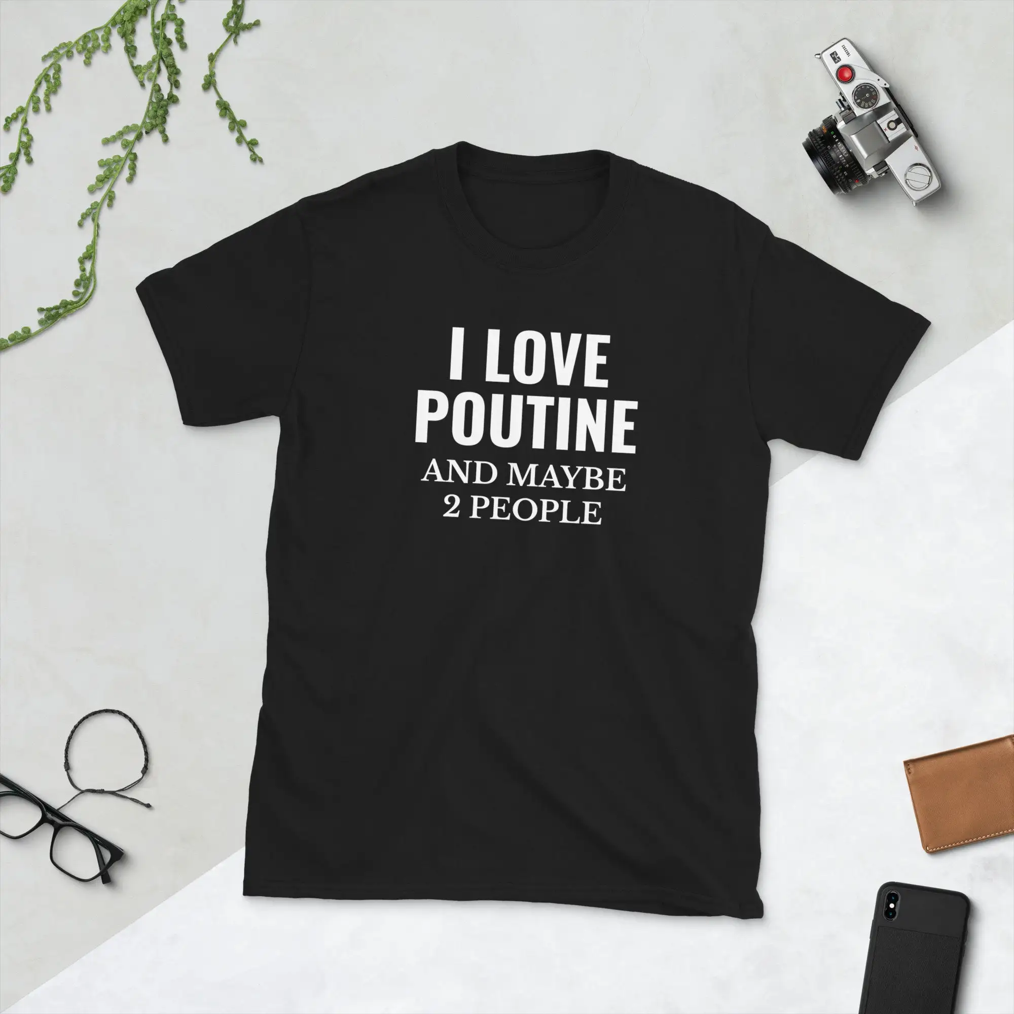 Poutine Canada Canadian Food I Love  T Shirt