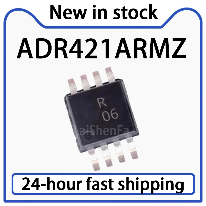 1PCS ADR421ARMZ ADR421A SMT MSOP-8 Ultra Precision, Low Noise Voltage Reference Chip in Stock