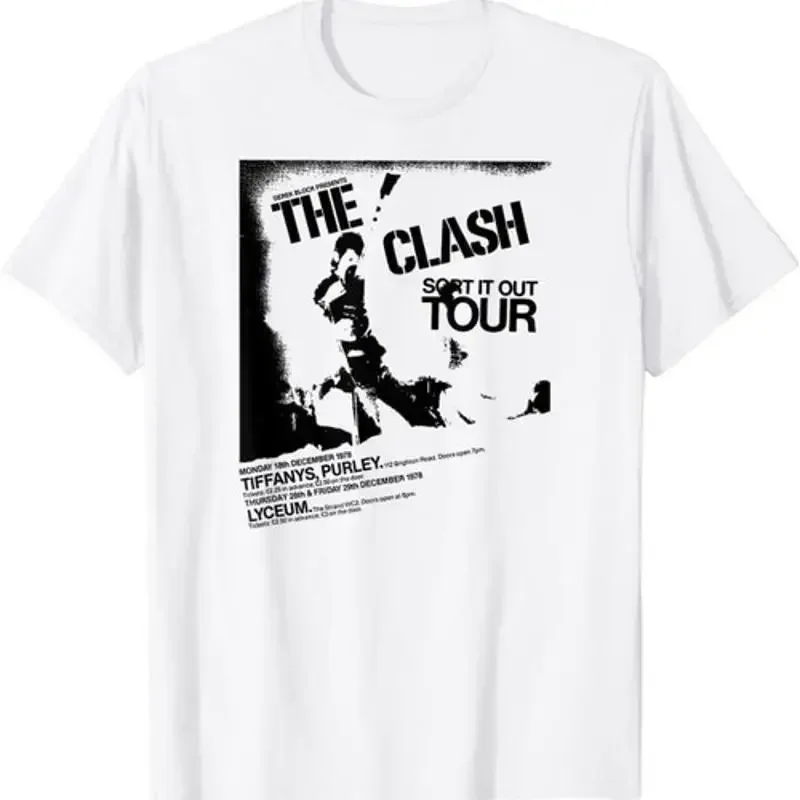 The Clash Sort It Out Tour White T Shirt