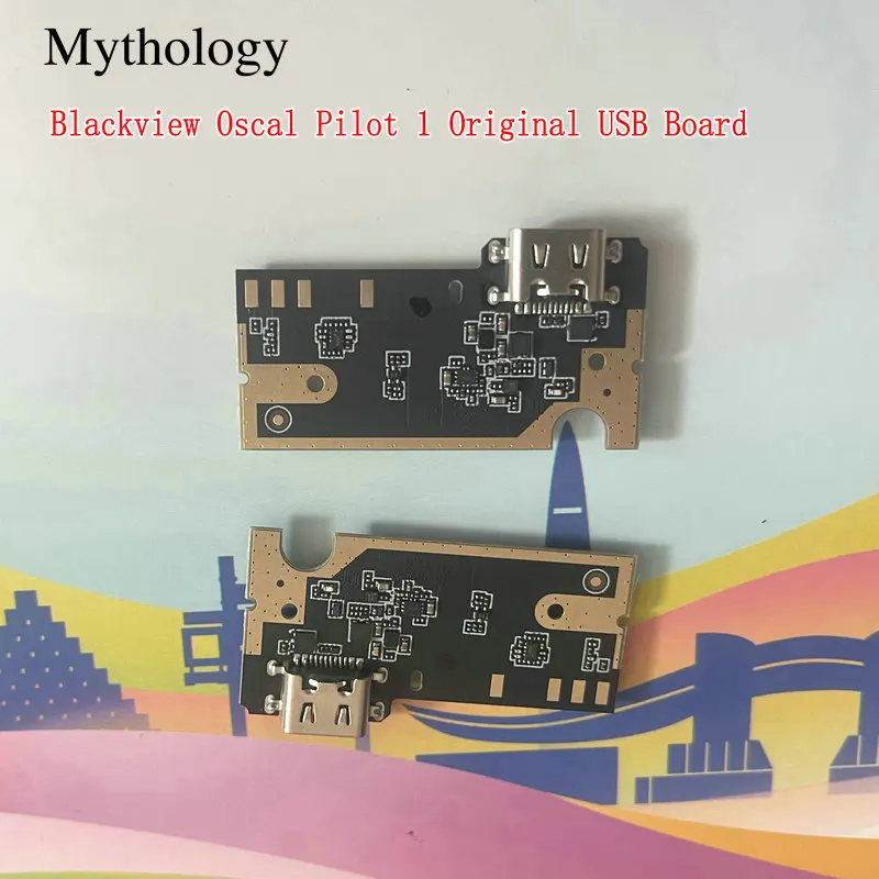 For Blackview Oscal Pilot 1 Pilot1 Original USB Board Microphone Mobile Phone Charger Circuits Replacement Part