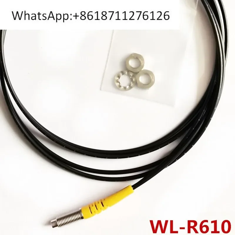 GUYUOF fiber optic sensor WL-R610 diffuse reflection M6.1 meters wire for FR-610 without string light