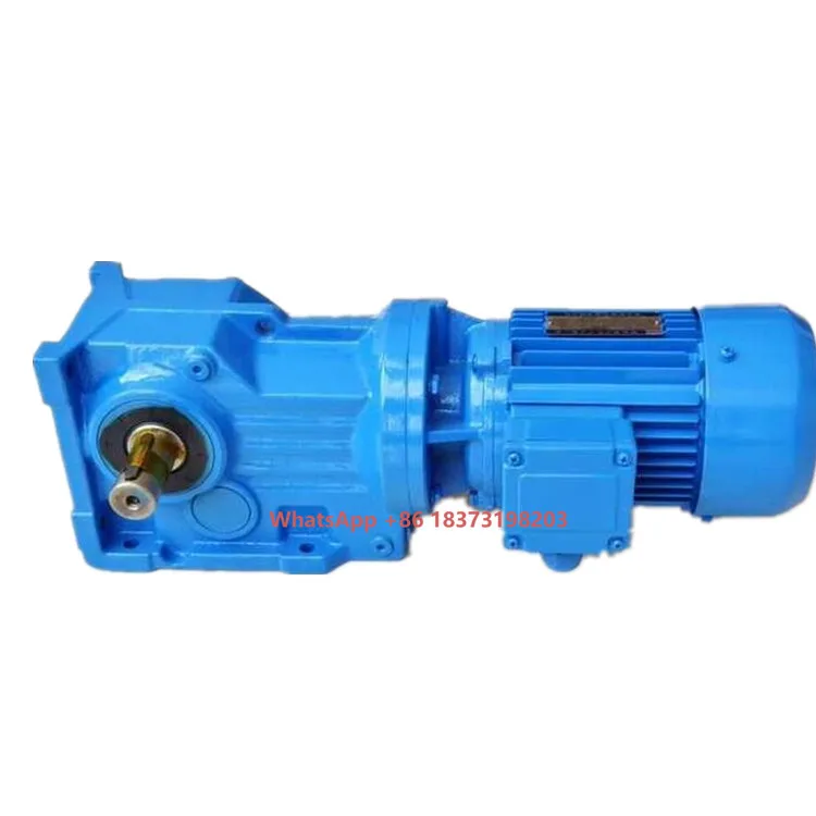 K Series High Efficiency Speed Reducers Double Torque Gearbox Optimized Helical Limit Structure Long Life Hypoid Machinery ODM