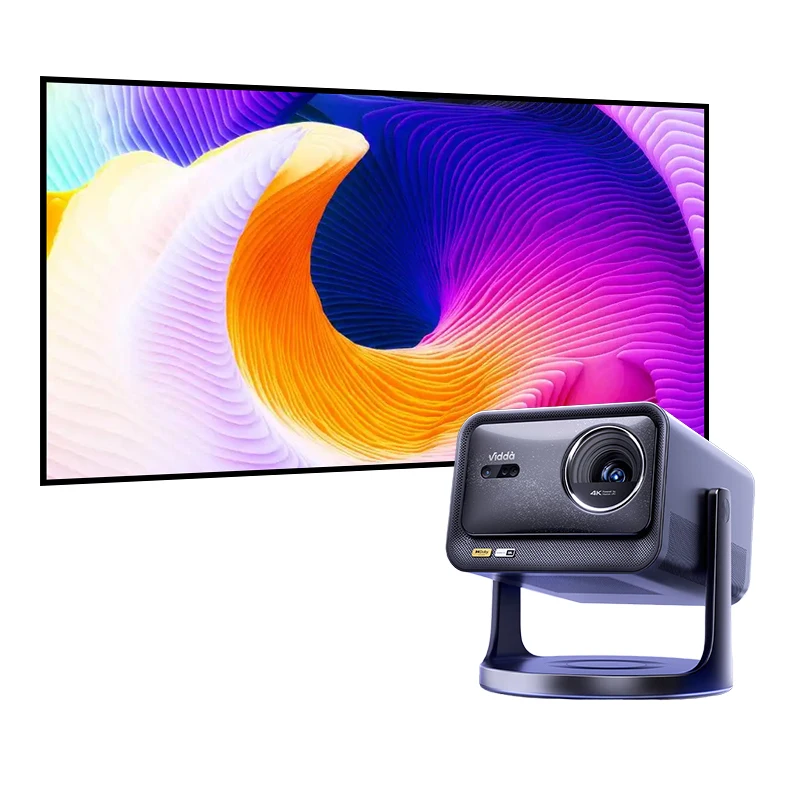 

New Hisense Vidda C3 Pro 4K Tri-Laser Dolby MAX HDR10+ 1.67x Optical Zoom Keystone Audio Home Projector