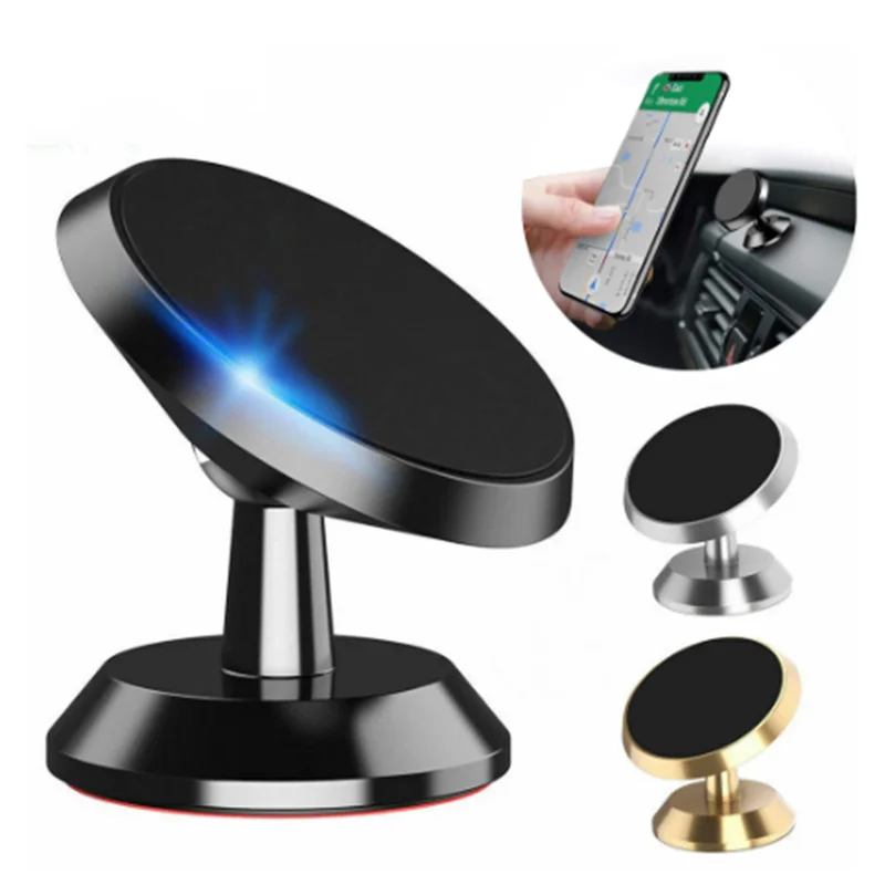 Car Phone Holder Magnetic Universal Magnet Phone Mount for iPhone X Xs Max Samsung in Car Mobile Cell Phone Holder Stand