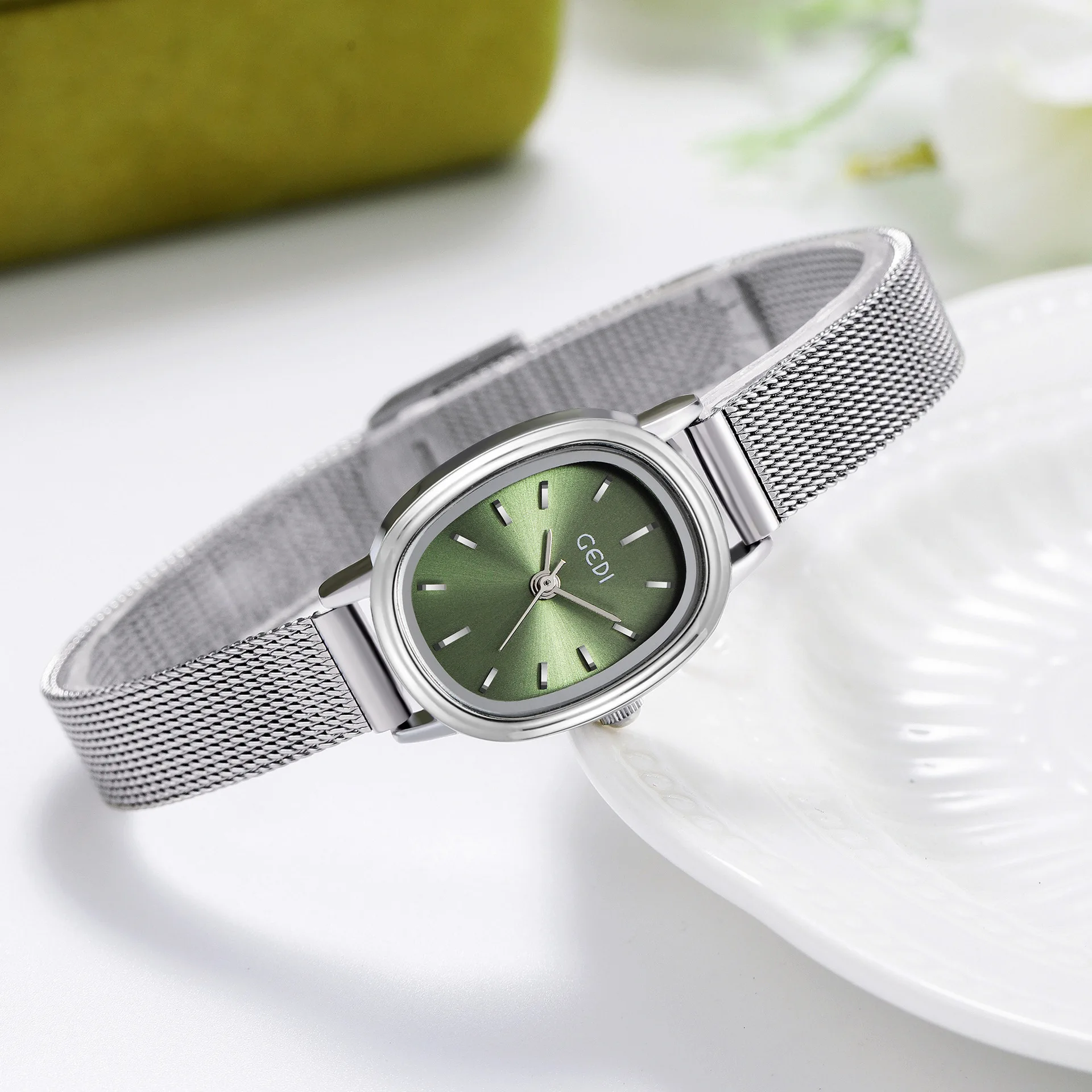 Mesh Band Watches For Women Fashion Watches Quartz Watch Waterproof Watch