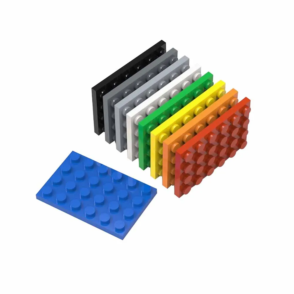 35pcs DIY small particle 4x6 basic brick technology creative construction blocks compatible with well-known brand 3032