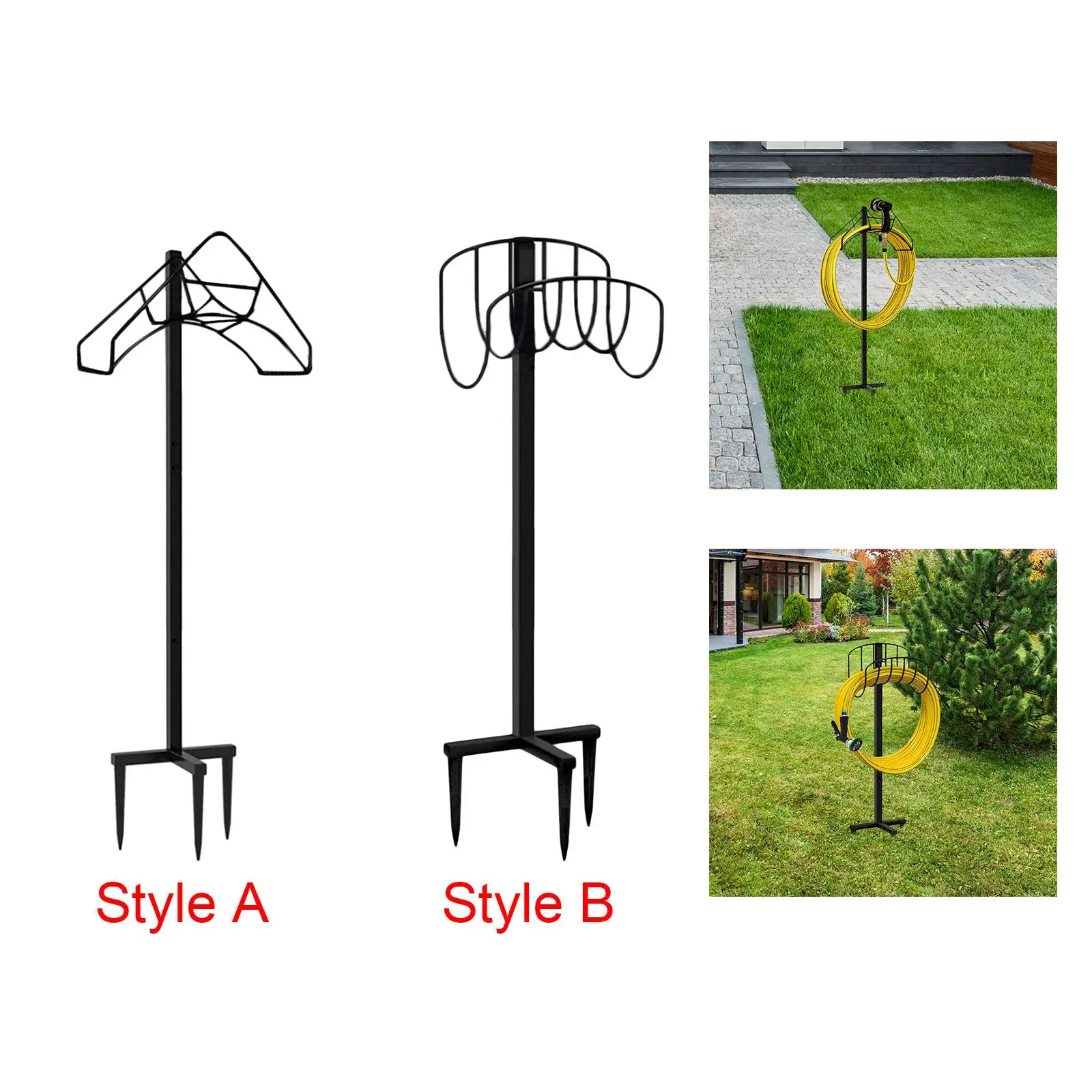 

Garden Water Hose Storage Organizer Garden Hose Holder for Outside Garden