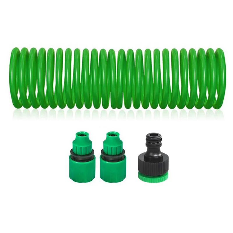 ABGE-Watering Hose Garden Hose 15M Length For Household Flower Plant Outdoor Plants Watering In Garden Courtyard Pipe System