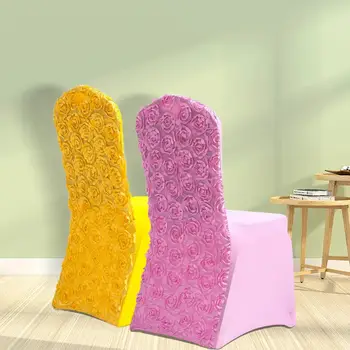 8 best sales サテンの椅子カバー - №3