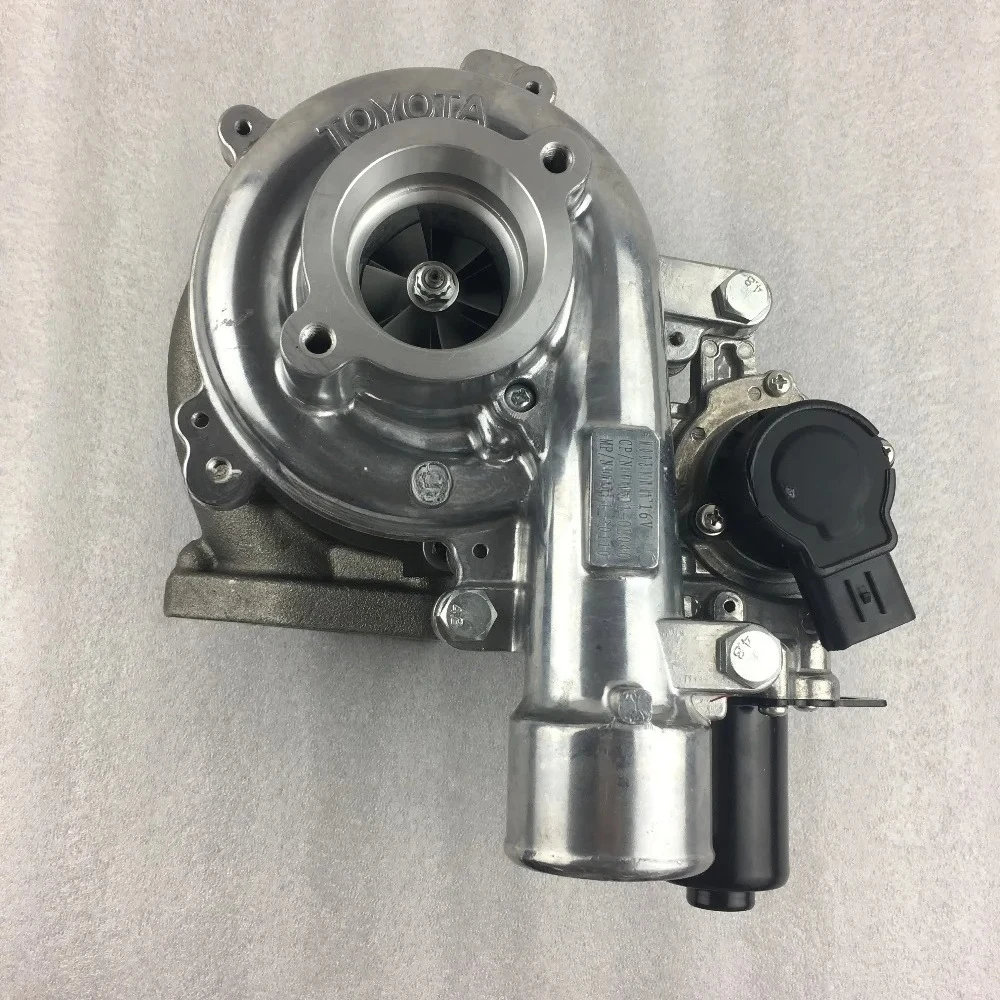 

Турбокомпрессор CT16V 17201-0L040 172010L040 17201-30160 17201-30100 17201-30101 1720130160 для двигателя KZN130, 1KD-FTV с актуатором