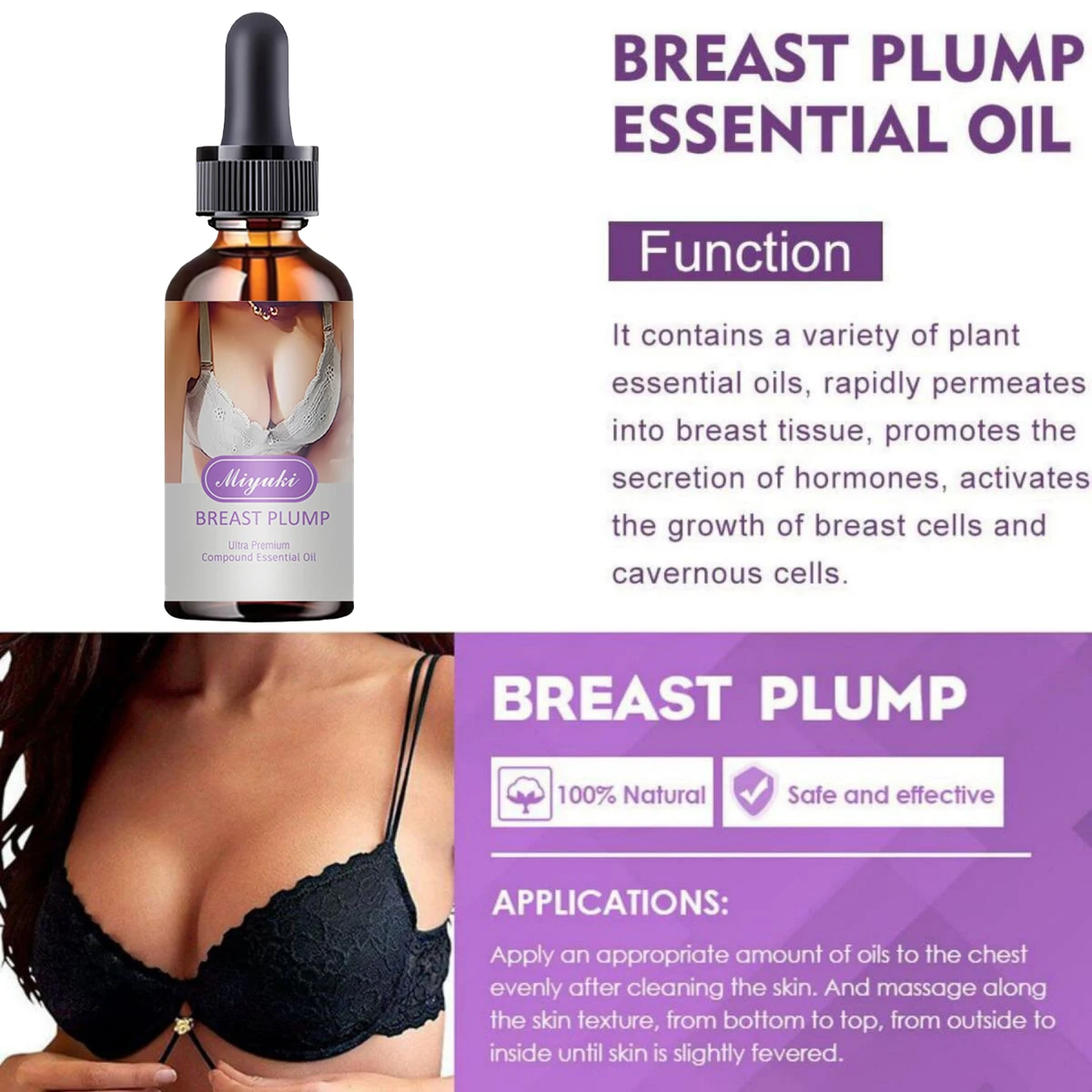 5ML/15ML/30ML/50ML/TRSTAY Breast Enhancement Essence Enhances Breast Enhancement And Breast Massage