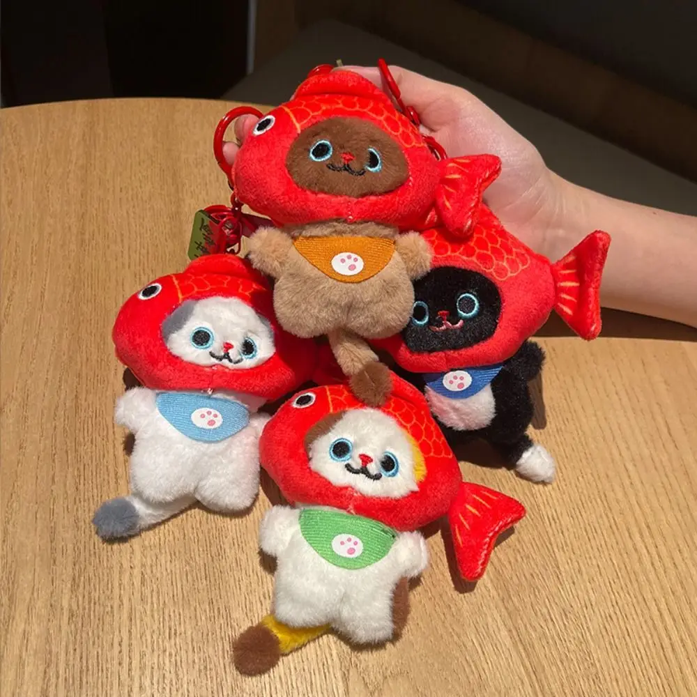 

Soft Cat Plush Doll Keychain Stuffing Cartoon Plush Cat Pendant 8/12/30CM Creative Animal Keychain Girl Birthday Gift