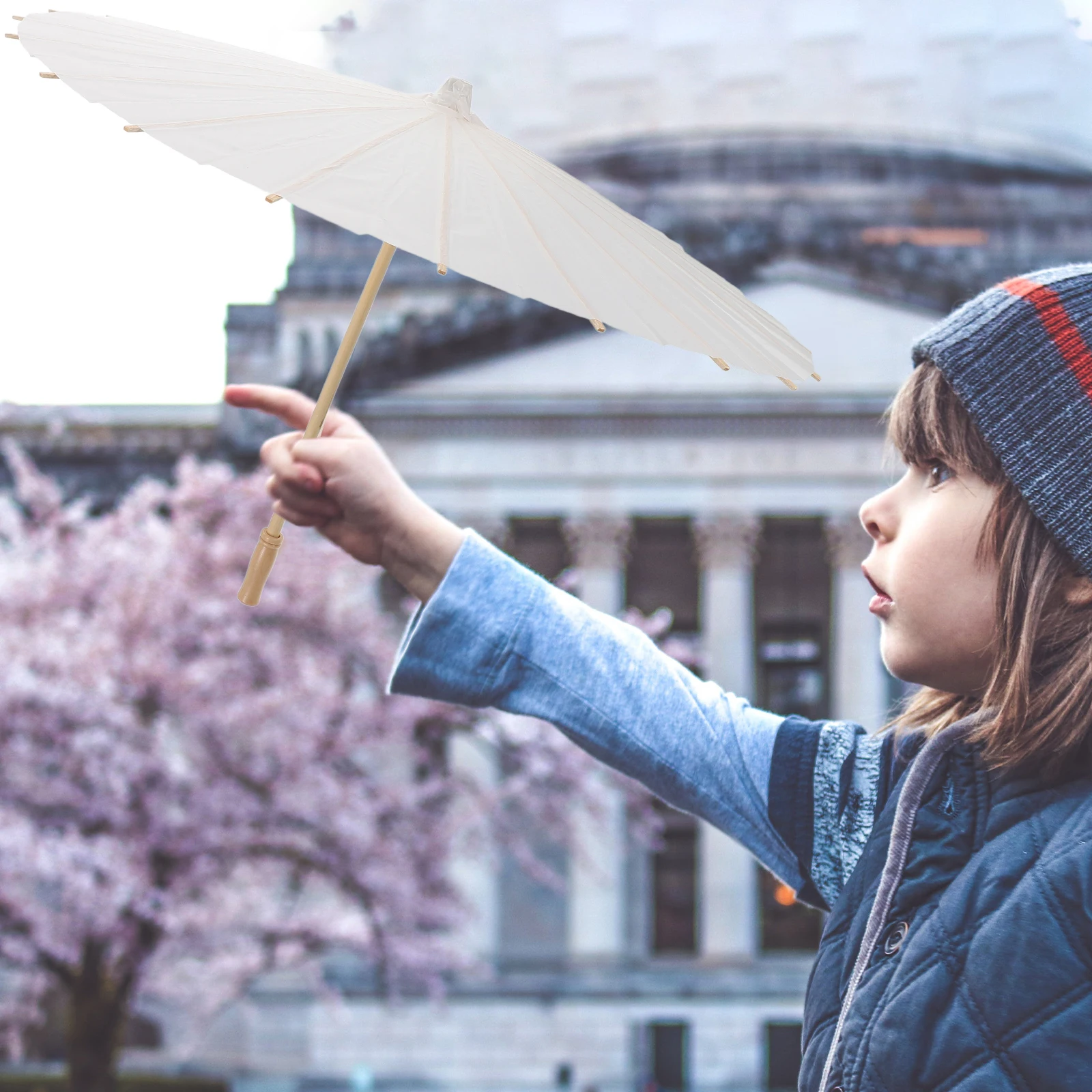 

Oil Paper Graffiti Paper Umbrella Graffiti Craft Parasol For Hand-Painted Art Project Chinese Style Diy Umbrella Decor