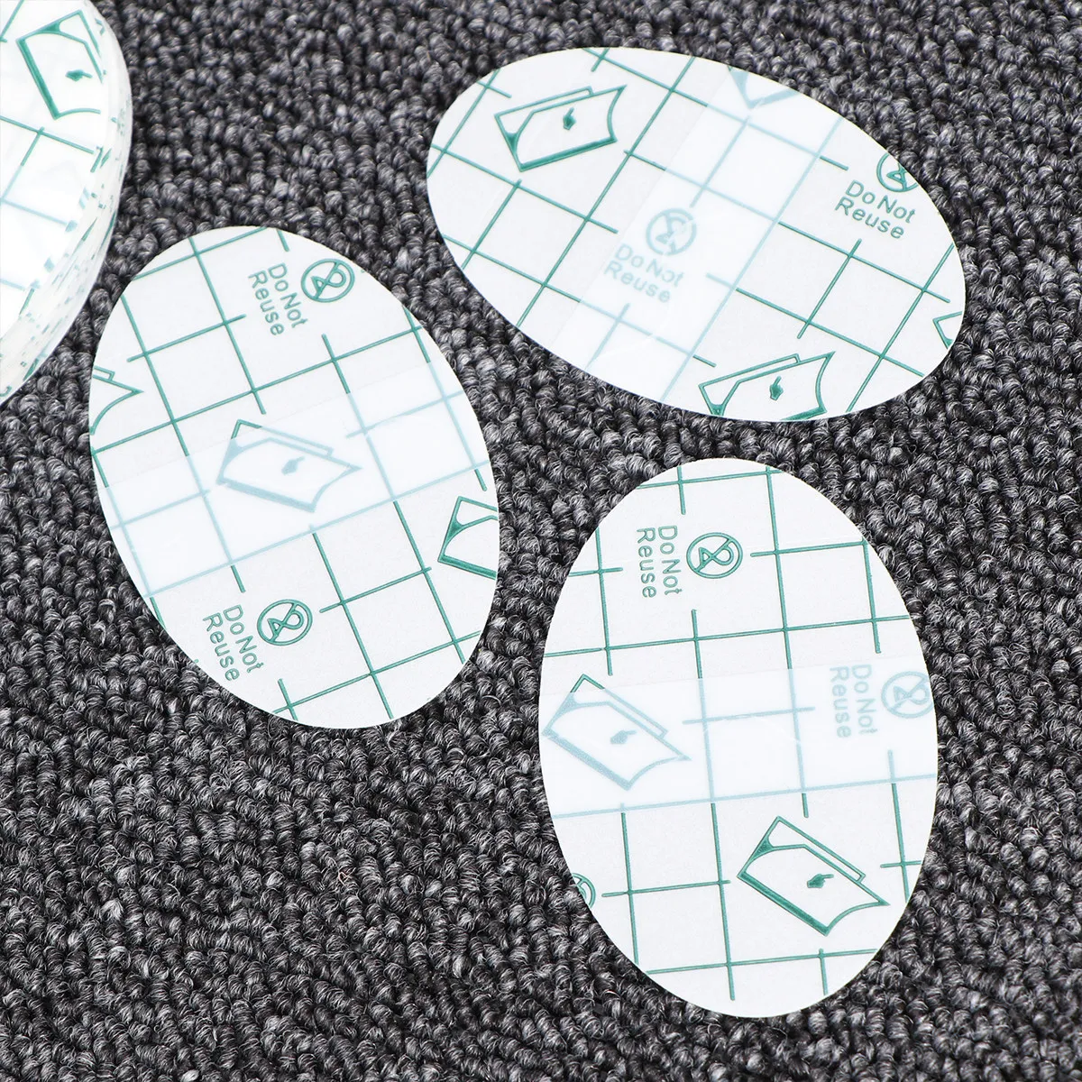 1Set Wear-Resistant Heel Stickers Invisible Breathable Gel Blister Prevention Heel Grips Foot Care Protection Facing