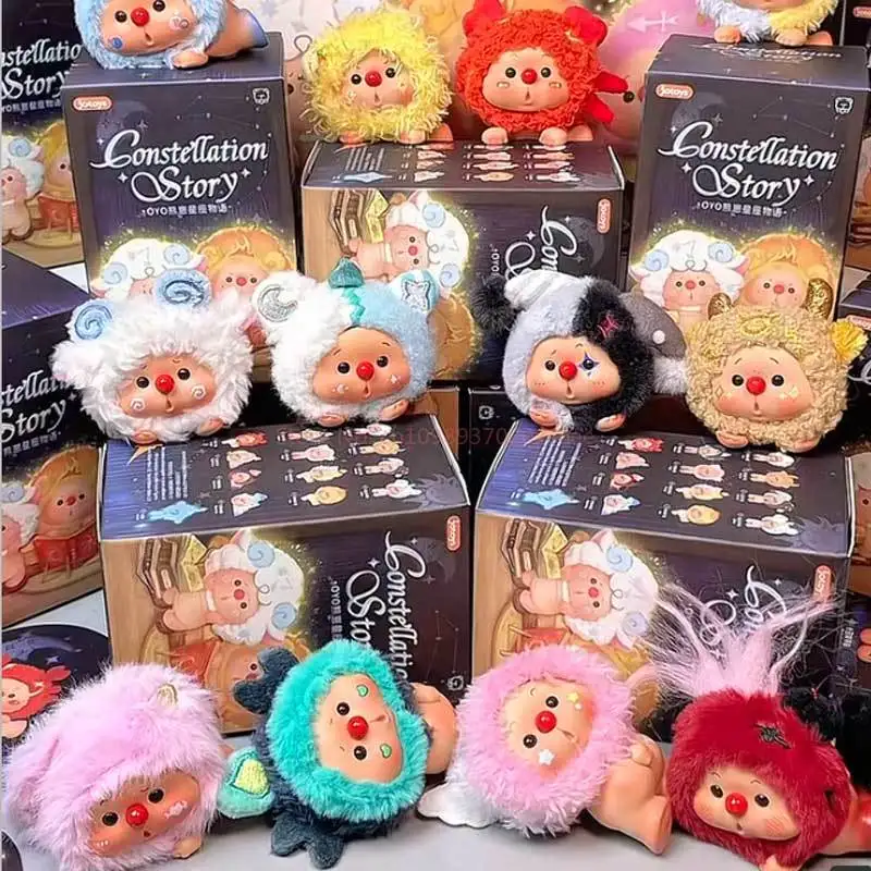 Jotoys/Odd And Odd Trendy Bear Cub Constellation Story Series Blind Box Handgemaakte Trendy Play Gift Hanger