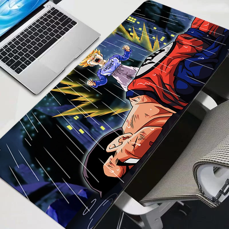 فيغيتا لعبة دراغون بول Z لوحة ماوس الكمبيوتر لوحة ماوس الألعاب لوحة ماوس كبيرة لوحة المفاتيح ألعاب XXL PC DBZ حصيرة مكتبية Tapis souris #5