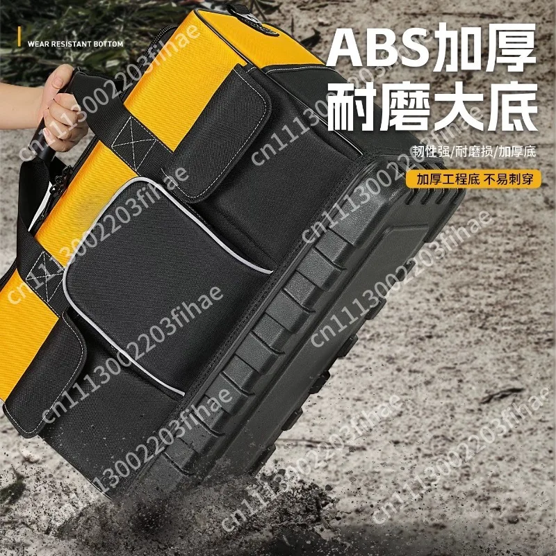 13/16/20 Inch Heavy-Duty Oxford Cloth Tool Bag, Thickened Wear-Resistant Storage Pouch for Hardware Grinding Accessories