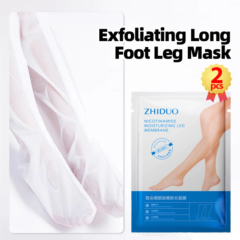 Foot Mask Exfoliating Moisturizing Whitening Leg Feet Spa Pedicure Socks Anti Cracked Foot Peeling Dead Skin Callus Removal Care