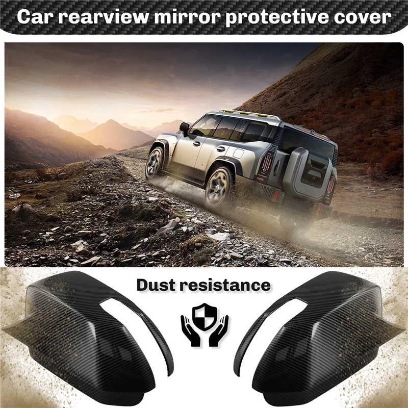 

Simple Car Rear View Side Mirror Cover Car Off-Road Trim Accessories For Cherry Jetour Traveller 2023 2024 Jetour T2
