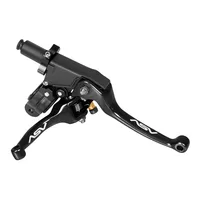 Palancas de embrague de freno plegables CNC para motocicleta, manillar Universal de 22mm para Honda, Yamaha, Kawasaki, KTM, EXC SX, accesorios para Motocross