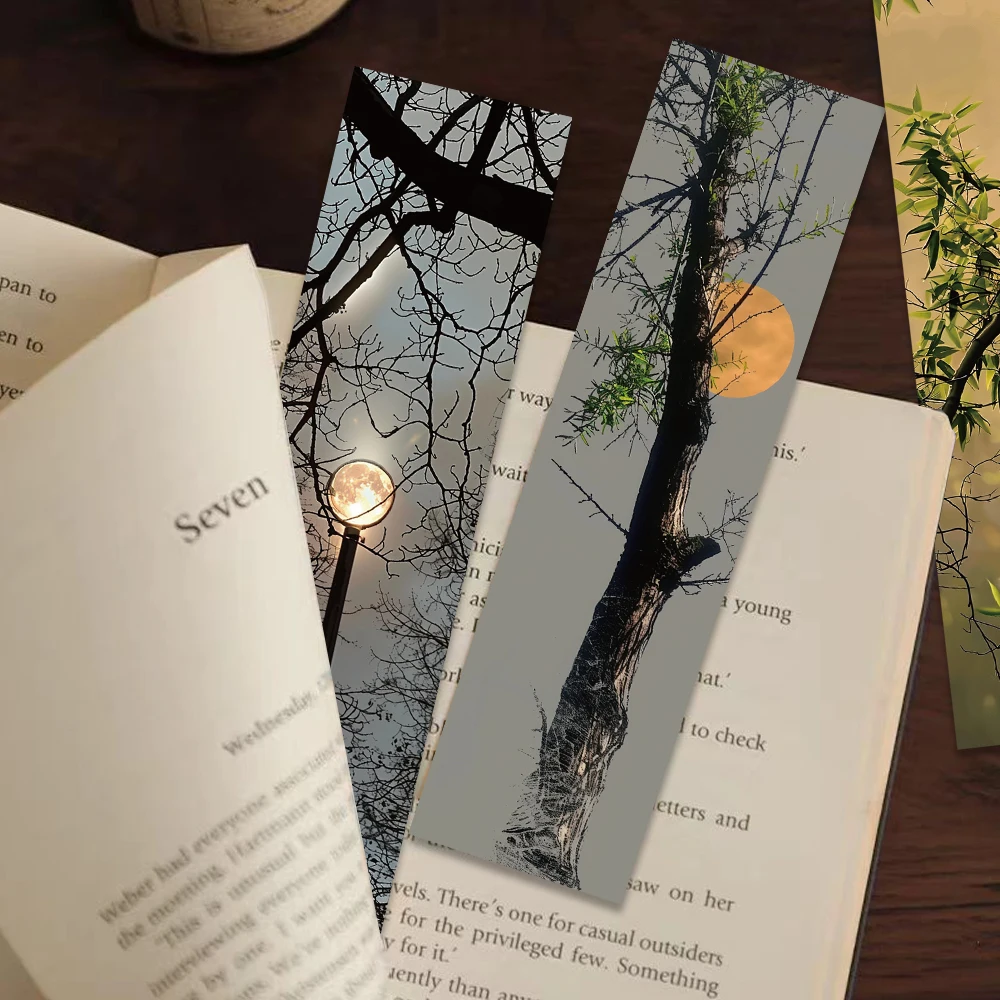 

1pack/30PCS Withered Wood In Spring Bookmark Creative Artistic Decoration Reading Book Page Marker Card Niche Student Gift