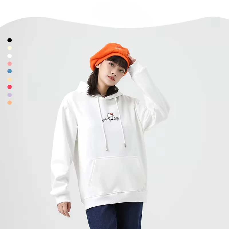 Cartoon unisex hooded sweatshirt for both men and women, new i sports hooded pullover sweatshirt 2025 new style