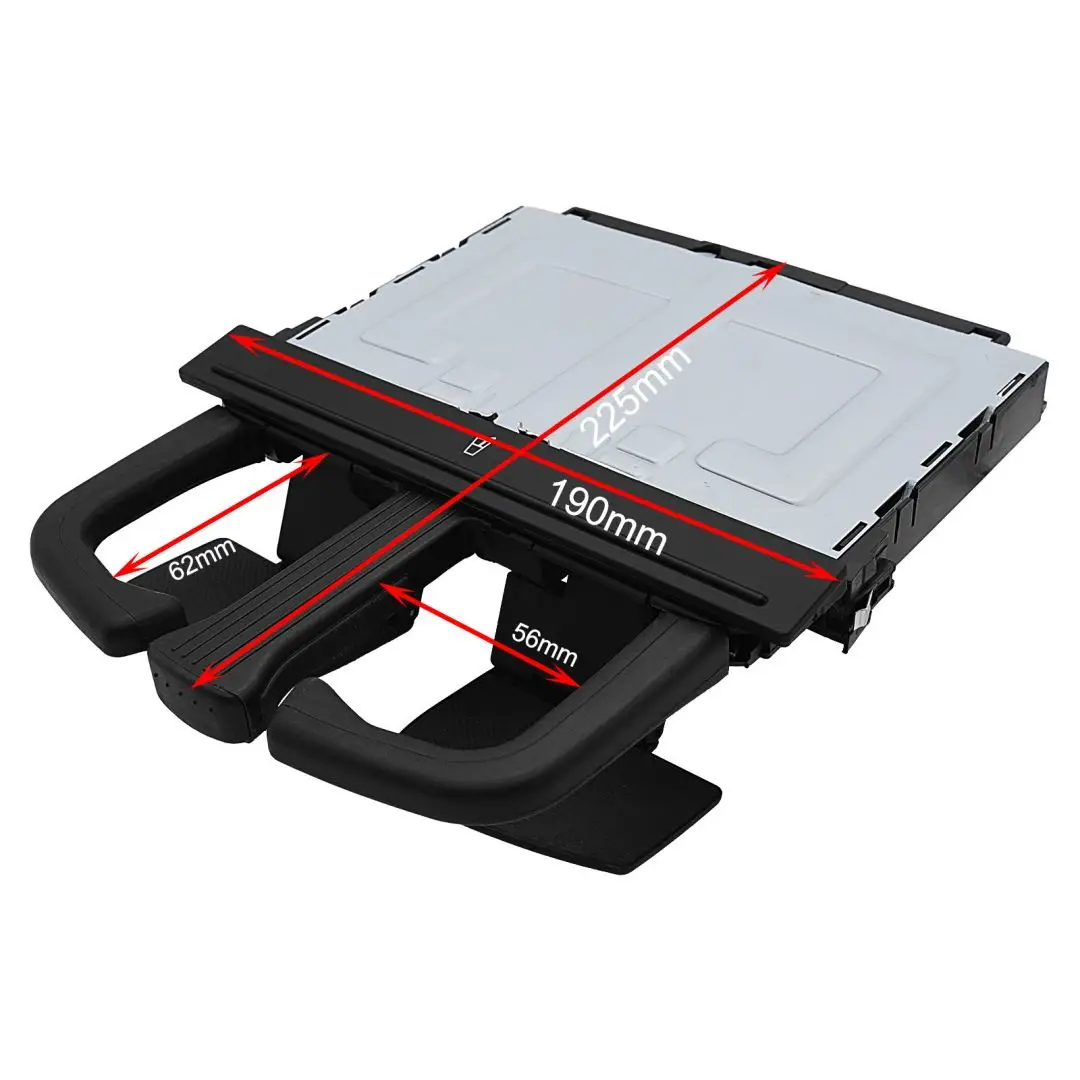 1J0858601C 8P0885995B طوي كوب ماء حامل مشروبات زجاجة مشروبات جبل حامل لشركة فولكس فاجن جيتا جولف 4 بورا MK4 أودي A4L A5 Q5 A7