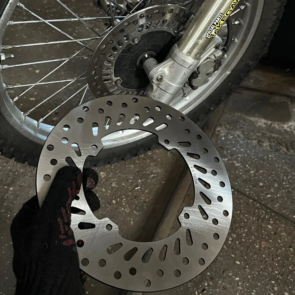 220 millimetri 240 millimetri Moto Anteriore Posteriore Disco Freno Rotore Per Honda XR250 XR400 XR440 XR600 XR650 XLR125 XL250 CRF 150 230 250 CR500