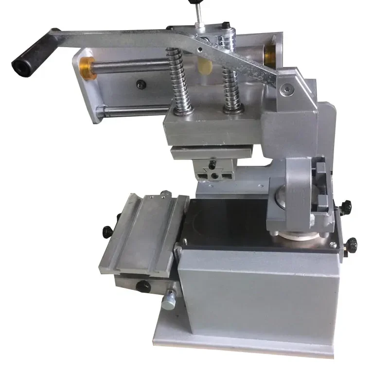 Monochrome manual transfer printing equipment - company logo printing machine with design template