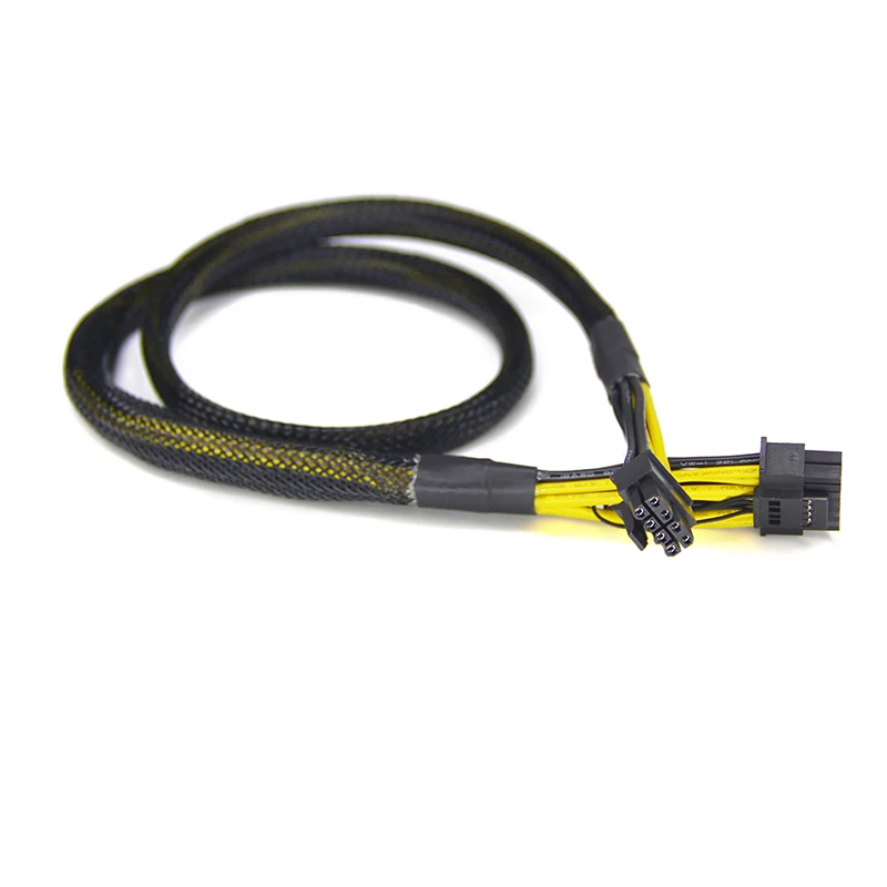 mini 8Pin to 16pin(12+4) GPU Graphics Card Power Cable for Dell R740 R740XD R640 and PCIE5.0 12VHPWR RTX4080 RTX4090 Card 12+4p