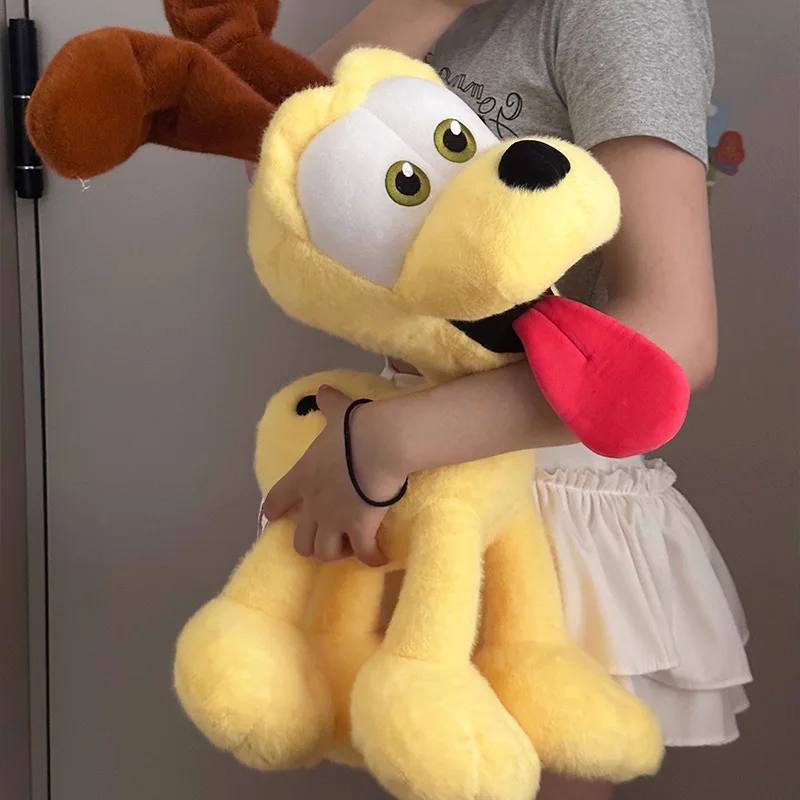 Origineel De Garfield Film Odie Pluche Pop Puppy Fluffty Speelgoed Kawaii Plushie Schattige Knuffels Zachte Pop Kids Verjaardagscadeau