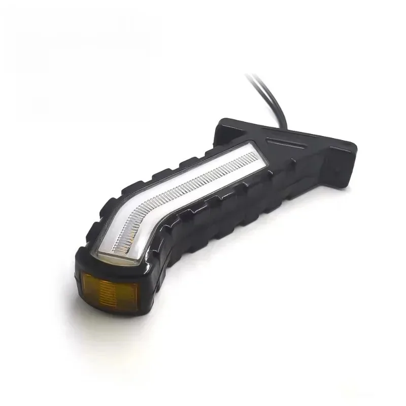 

For LED Outline Marker Truck Light Side Marker Hot 12V-24V Lighting Neon Stalk Side Marker Lamp Trailer 2PCS Waterproof Trailer