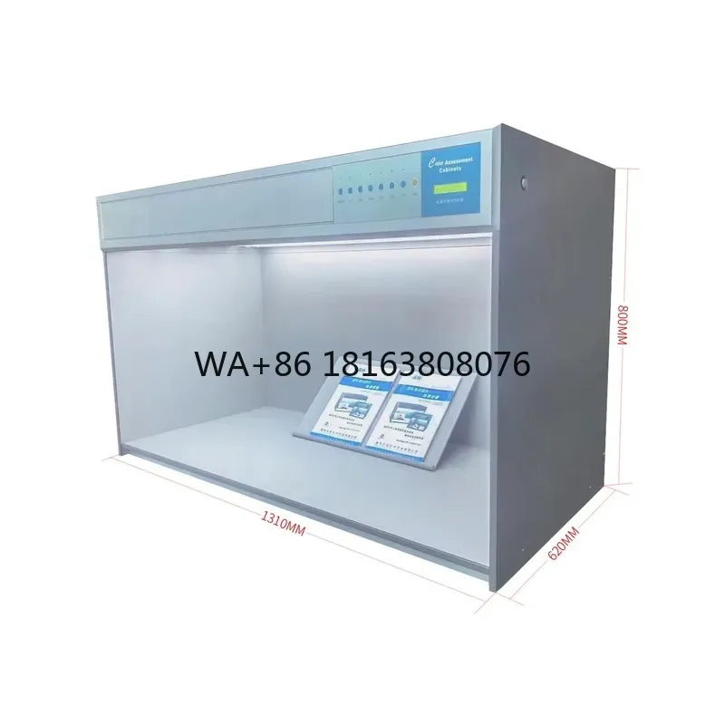 Customized 6 Lights Color Light Box (Light Source: D65,TL 84,CWF,TL83,F,UV )