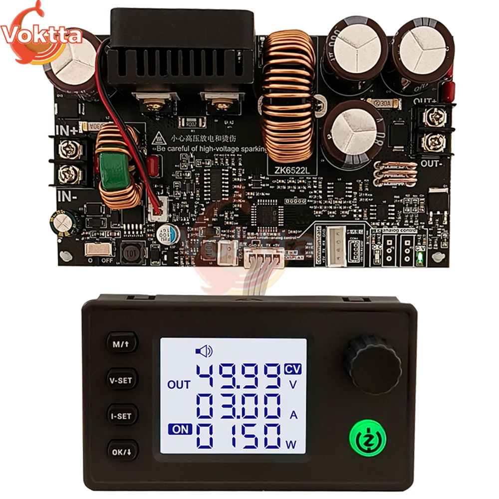 DC 6-75V 22A 1400W moduł obniżający Regulator regulowane napięcie CNC stałe napięcie moduł przetwornica prądu stałego