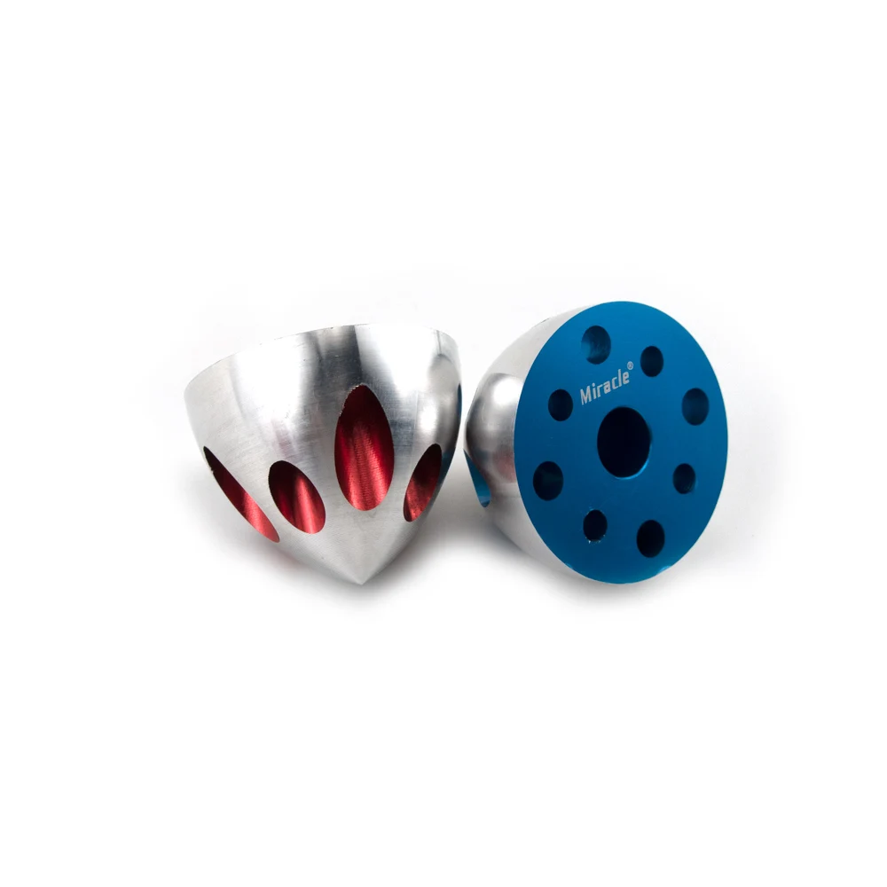 Miracle Spinner cono de panal perforado especial, aluminio anodizado, H 32mm, 40MM, para motor DLE, modelo de avión RC, 1 unidad